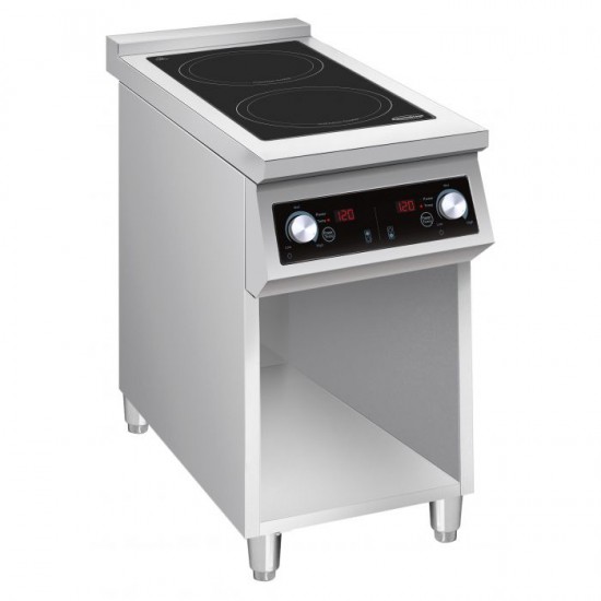 Cuisinière induction 2 zones Combisteel 7505.0005 - mondialchr.com