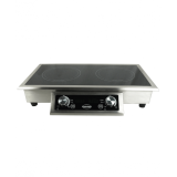 Drop-in cuisinière induction double Combisteel 7505.0020 - mondialchr.com