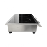 Drop-in cuisinière induction double Combisteel 7505.0020 - mondialchr.com