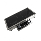 Drop-in cuisinière induction double Combisteel 7505.0020 - mondialchr.com