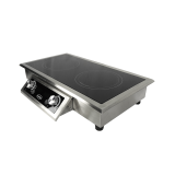 Drop-in cuisinière induction double Combisteel 7505.0020 - mondialchr.com