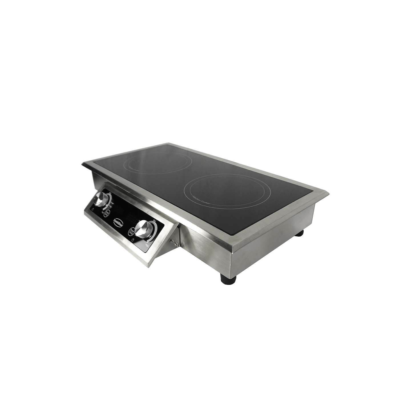 Drop-in cuisinière induction double Combisteel 7505.0020 - mondialchr.com