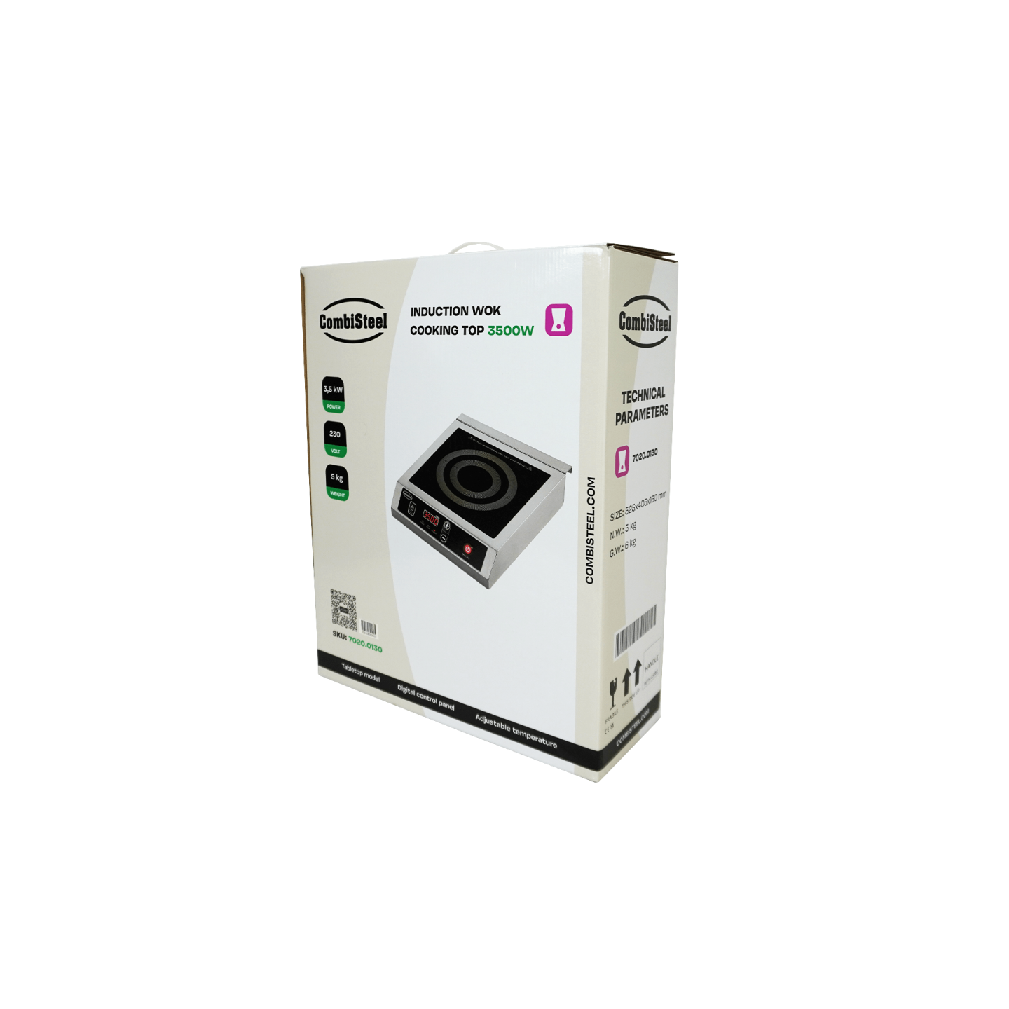 Plaque induction 3500W Combisteel cuisson rapide – mondialchr.com
