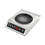 Wok à induction professionnel 3500W en inox Combisteel –mondialchr.com