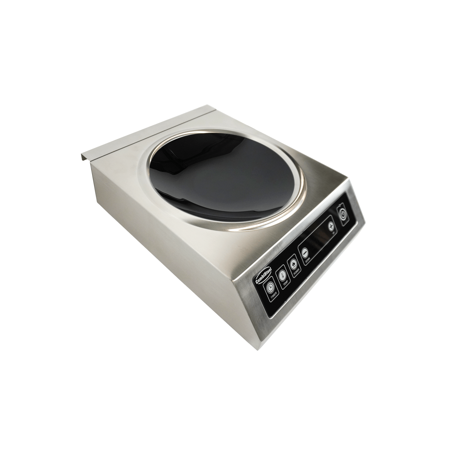 Wok à induction professionnel 3500W en inox Combisteel –mondialchr.com