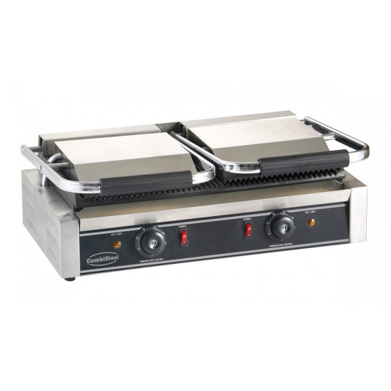 Grille de contact panini double Combisteel 7455.0460 - mondialchr.com