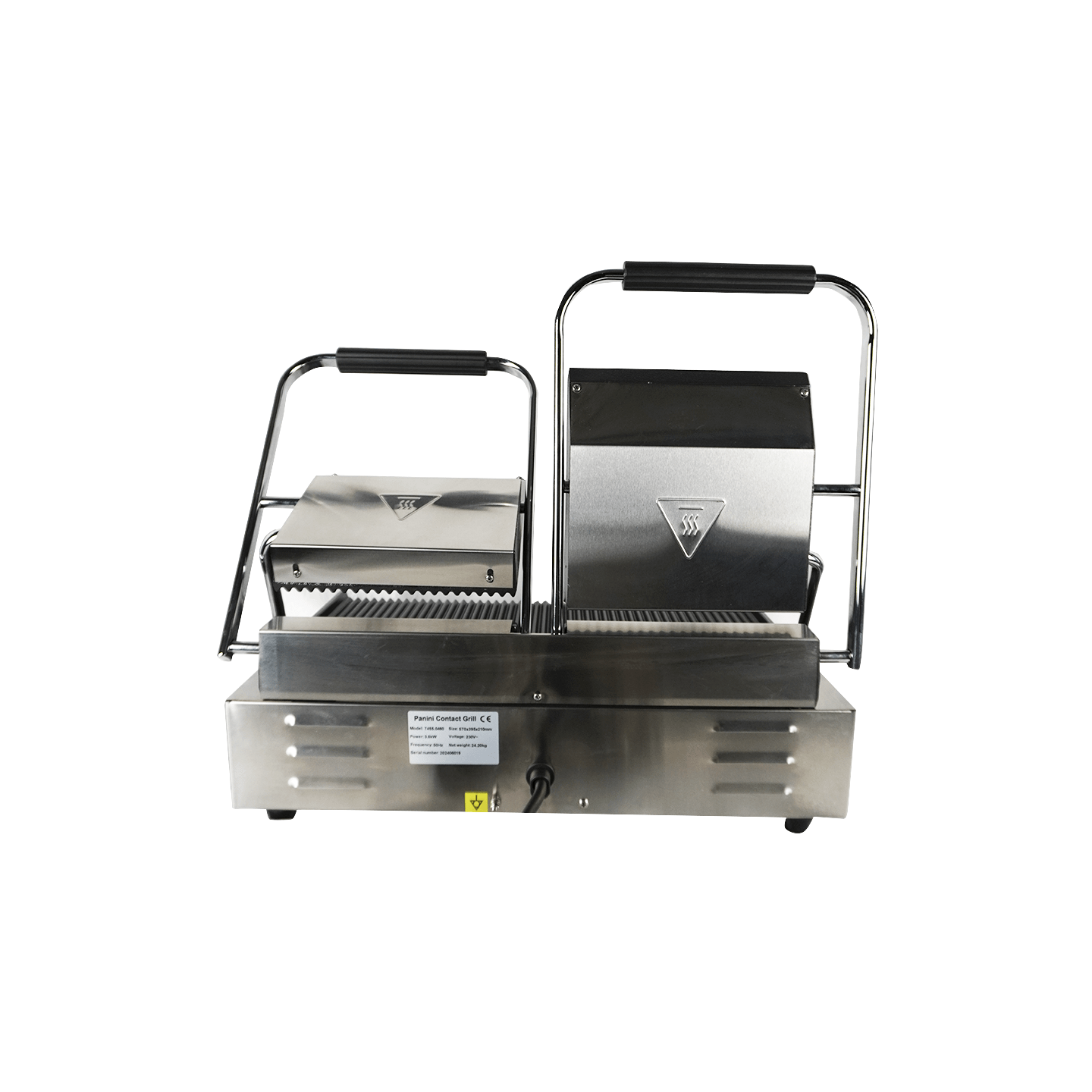 Grille de contact panini double Combisteel 7455.0460 - mondialchr.com