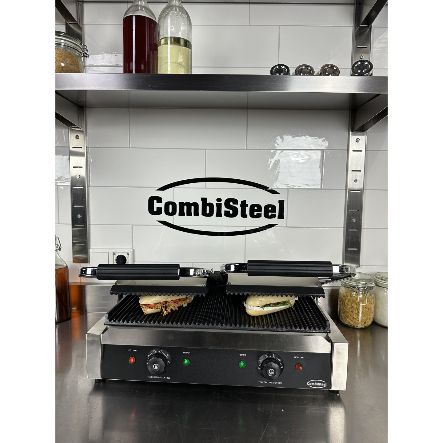 Grille de contact panini double Combisteel 7455.0460 - mondialchr.com