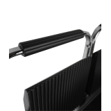Grille de contact panini double Combisteel 7455.0460 - mondialchr.com
