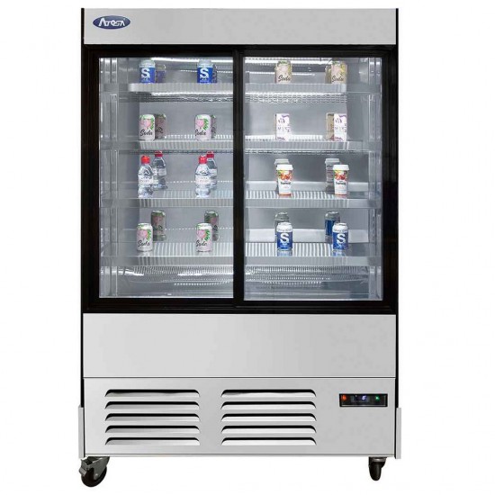 Vitrine réfrigérée portes coulissantes 580L Atosa