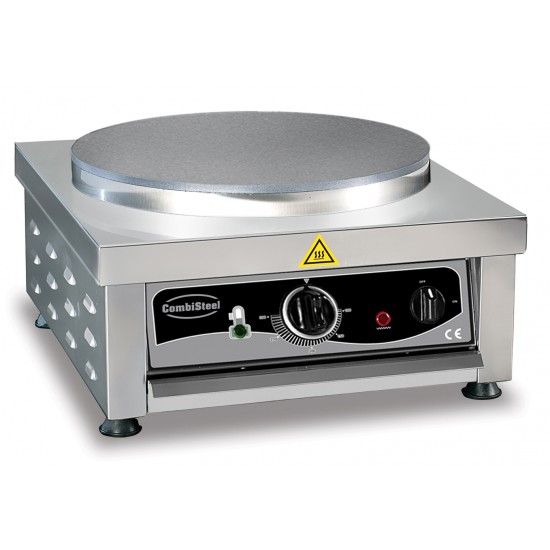 Crêpière électrique 1 plaque pro Combisteel 7491.0040 - mondialchr.com