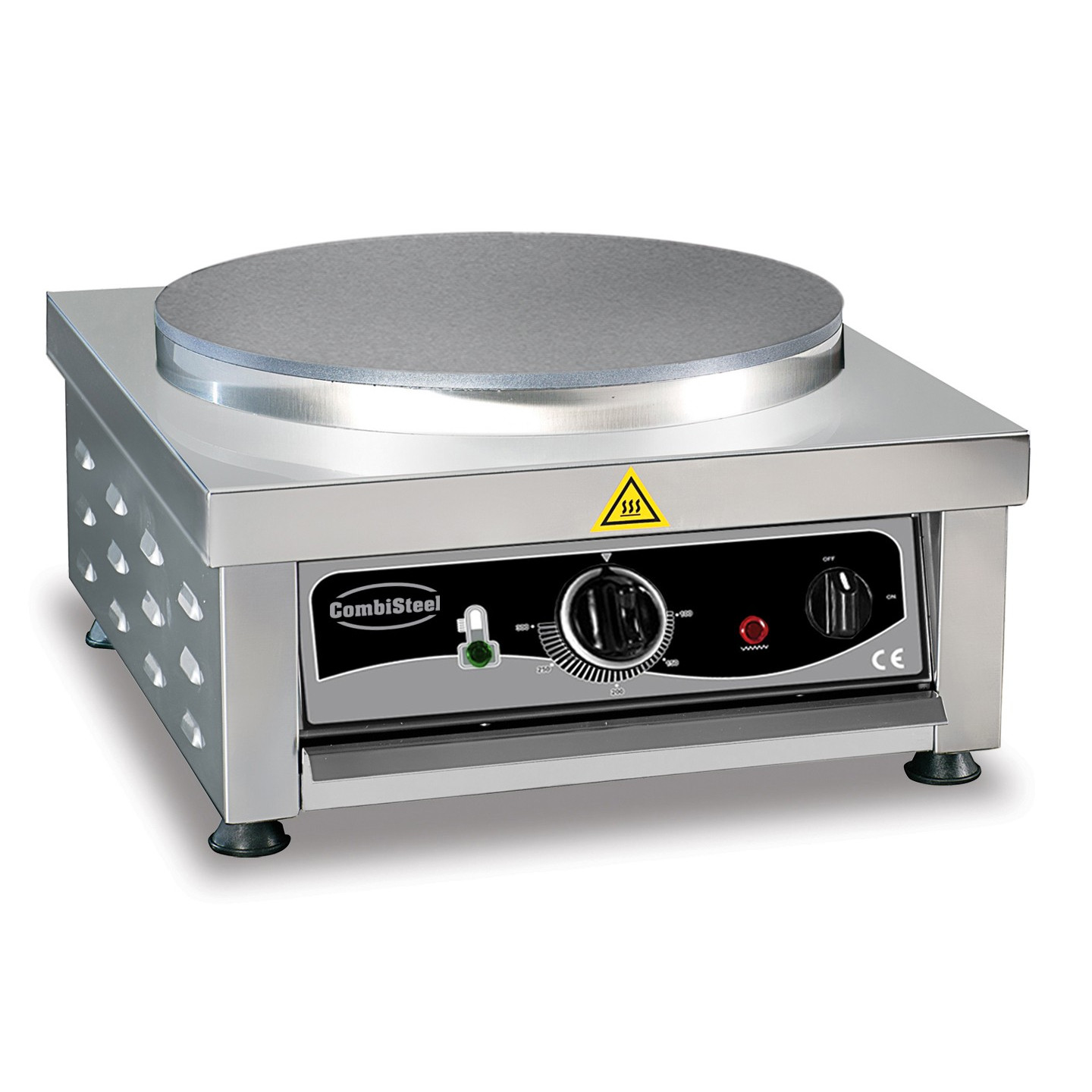 Crêpière électrique 1 plaque pro Combisteel 7491.0040 - mondialchr.com