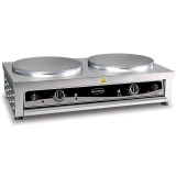 Crêpière électrique 2 plaques pro Combisteel 7491.0045 -mondialchr.com