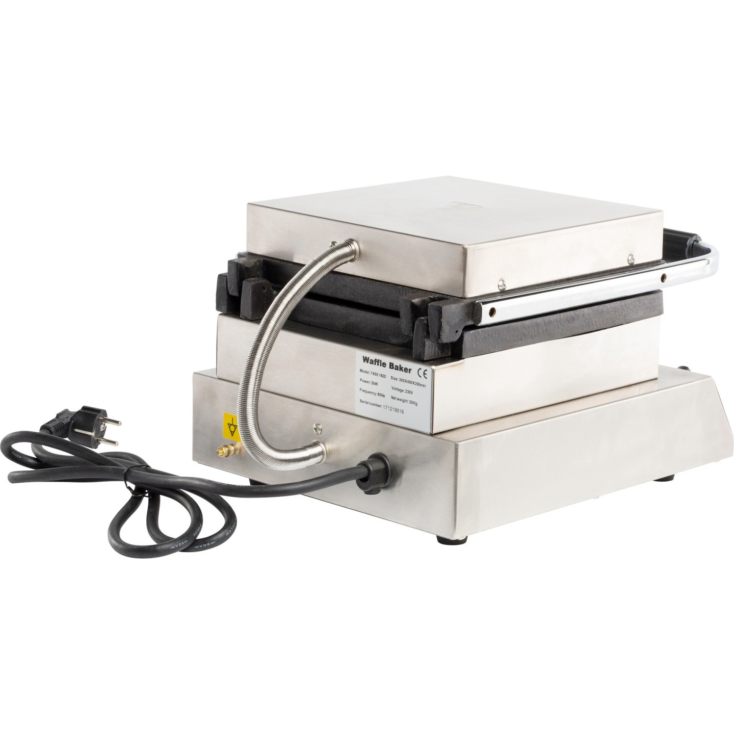 Appareil à gaufre professionnel Combisteel 7455.1620 - mondialchr.com