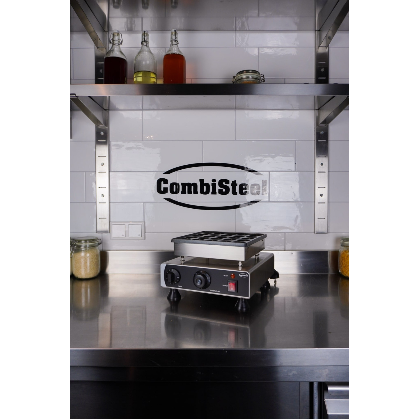 Appareil poffertjes 25 pièces Combisteel 7540.0005 - mondialchr.com