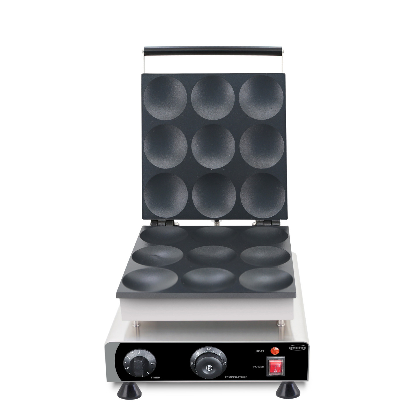 Crêpière 9 pièces Américain Combisteel 7540.0035 - mondialchr.com