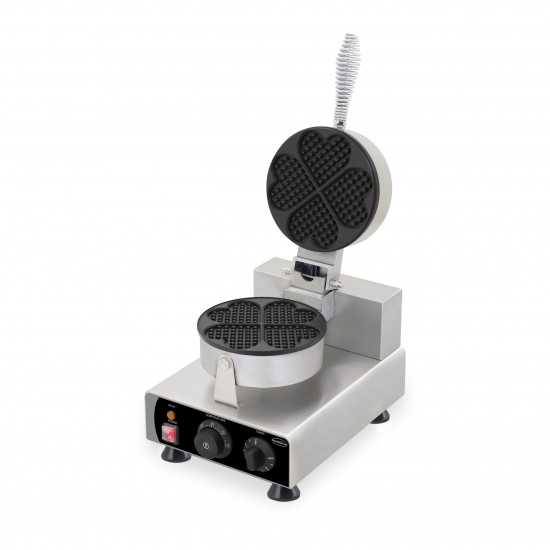 Gaufrier Pro 4PCS Forme Cœur Inox Combisteel 7540.0050 -mondialchr.com