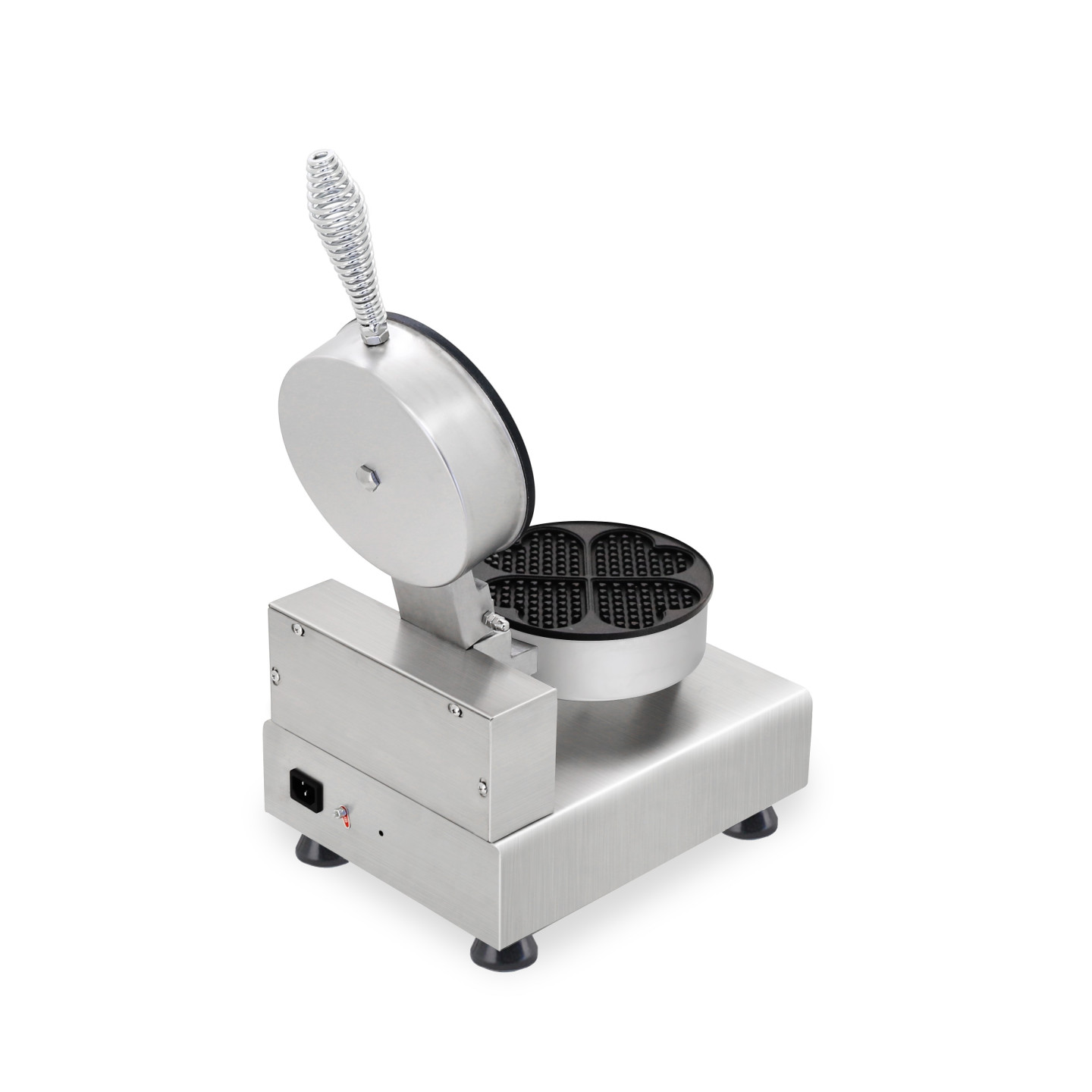 Gaufrier Pro 4PCS Forme Cœur Inox Combisteel 7540.0050 -mondialchr.com