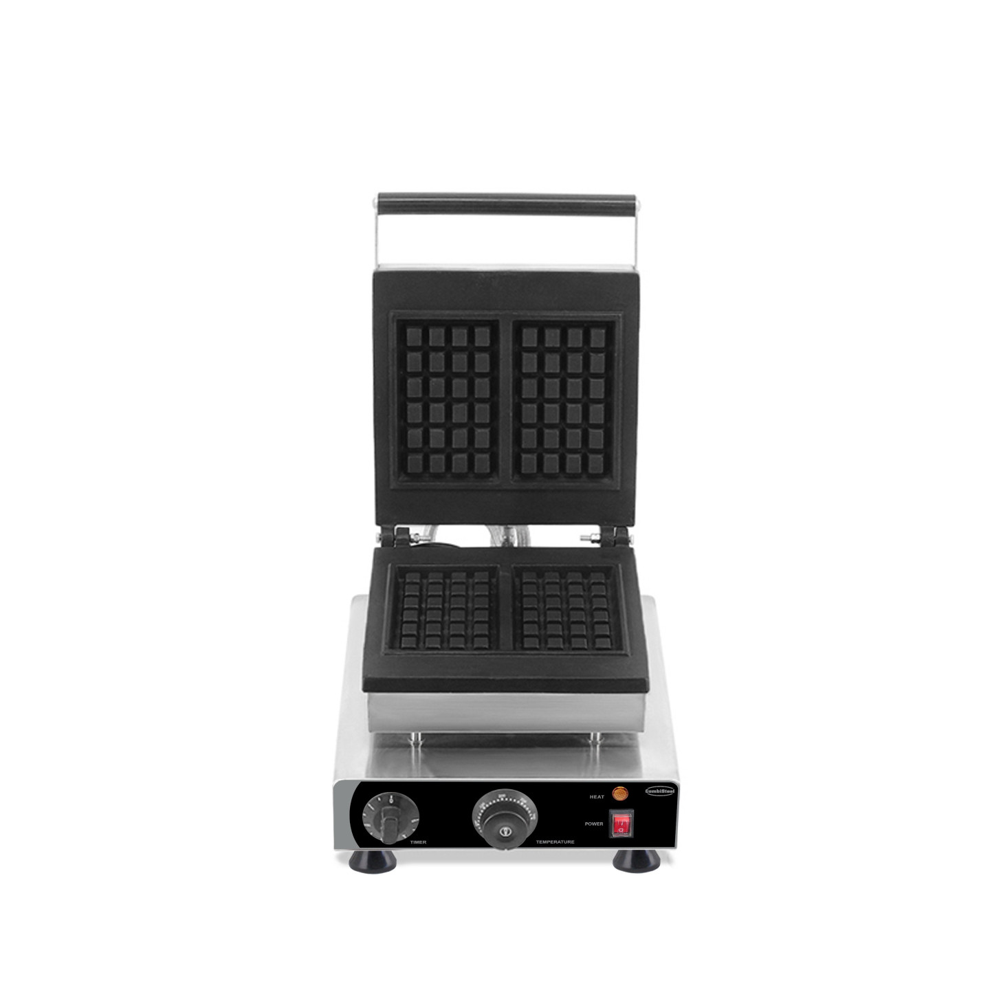 Gaufrier Pro 2PCS Gaufres Inox Combisteel 7540.0055 - mondialchr.com