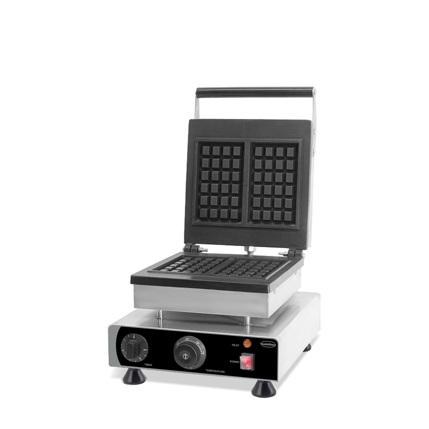 Gaufrier Pro 2PCS Gaufres Inox Combisteel 7540.0055 - mondialchr.com