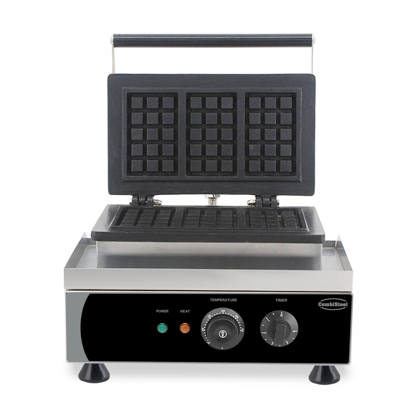 Gaufrier Pro 3PCS Gaufres Inox Combisteel 7540.0060 - mondialchr.com