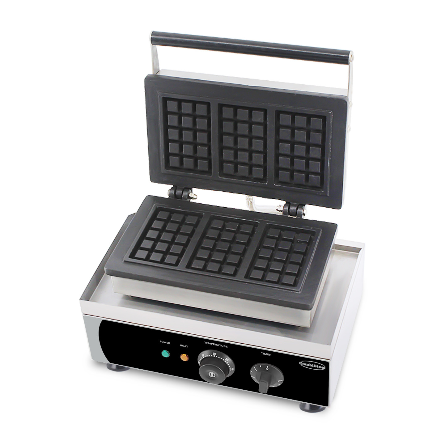 Gaufrier Pro 3PCS Gaufres Inox Combisteel 7540.0060 - mondialchr.com
