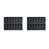 Gaufrier Rotatif Pro 2PCS Gaufres Combisteel 7540.0070 -mondialchr.com