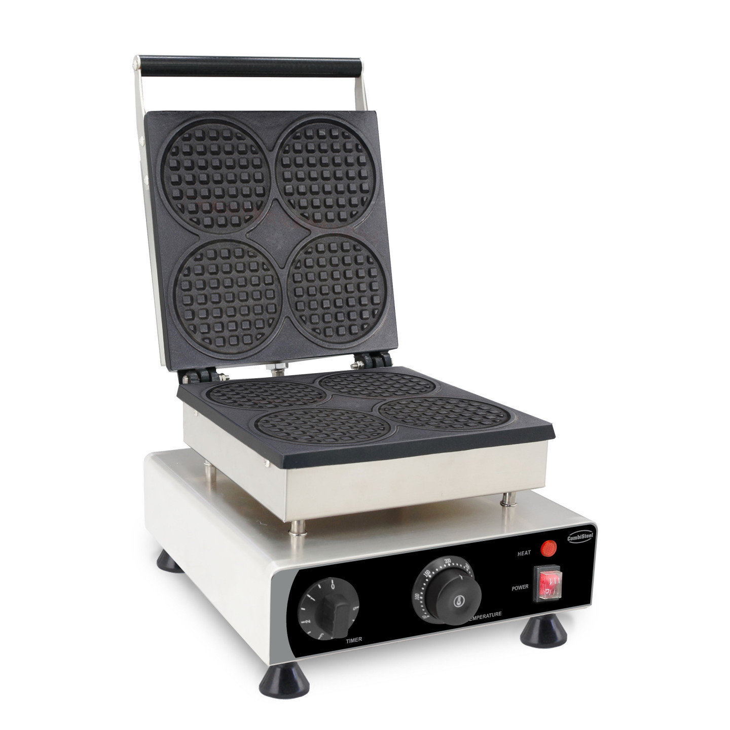 Gaufrier 4PCS Gaufres Rondes L305 Combisteel 7540.0080 -mondialchr.com