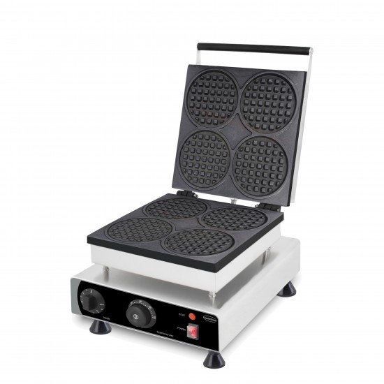 Gaufrier 4PCS Gaufres Rondes L305 Combisteel 7540.0080 -mondialchr.com