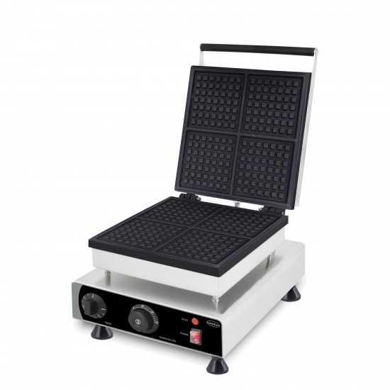 Gaufrier Pro 4PCS Gaufres Carrées Combisteel 7540.0085- mondialchr.com