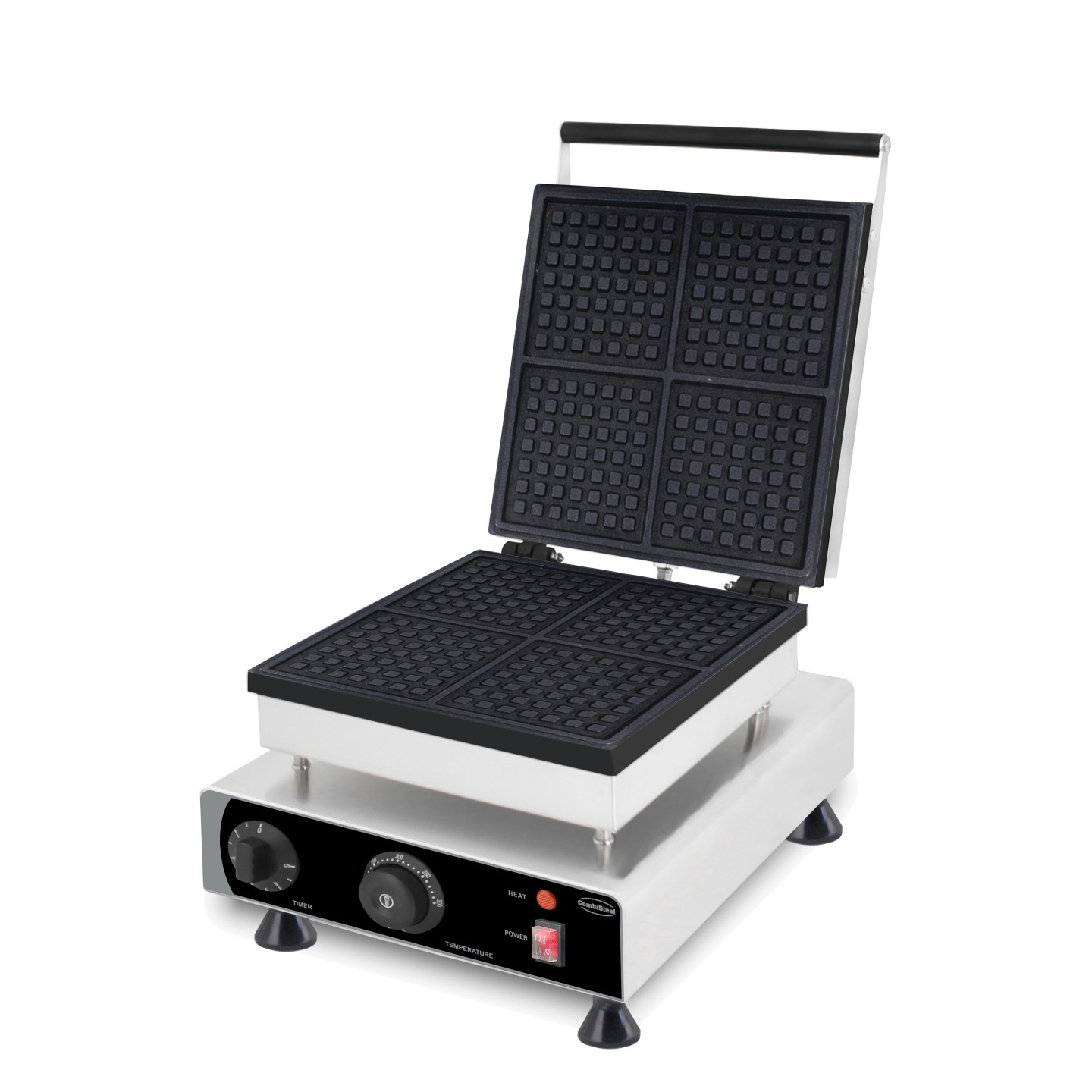 Gaufrier Pro 4PCS Gaufres Carrées Combisteel 7540.0085- mondialchr.com