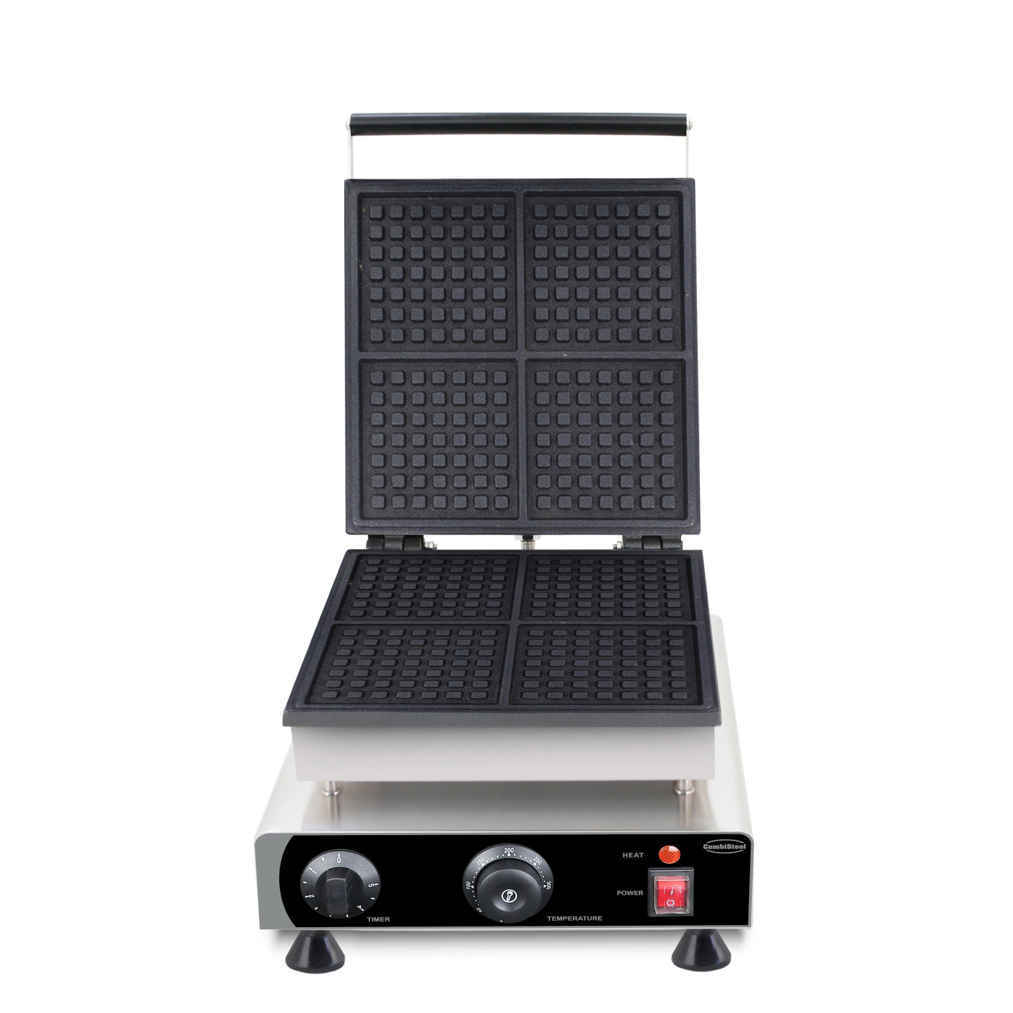 Gaufrier Pro 4PCS Gaufres Carrées Combisteel 7540.0085- mondialchr.com