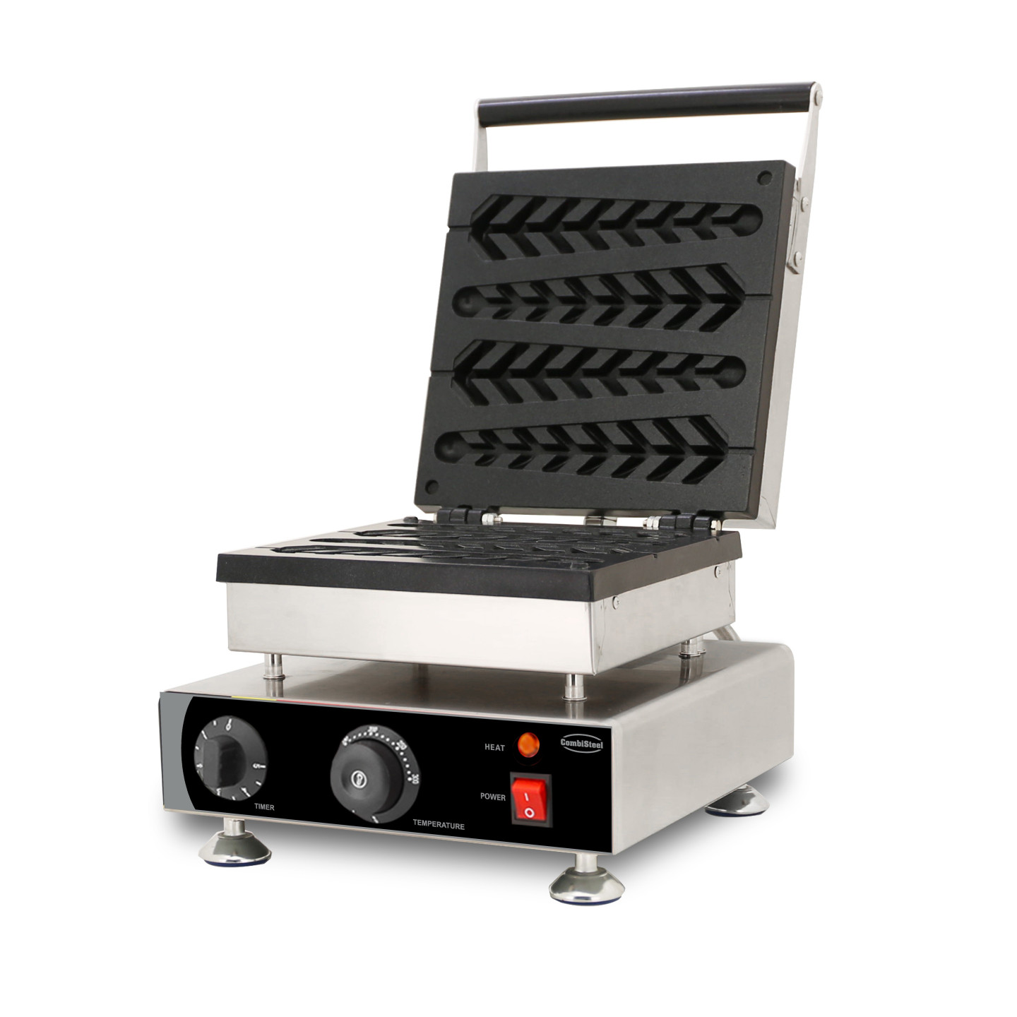 Gaufrier Pro 4PCS Sucette Pin Inox Combisteel 7540.0090-mondialchr.com