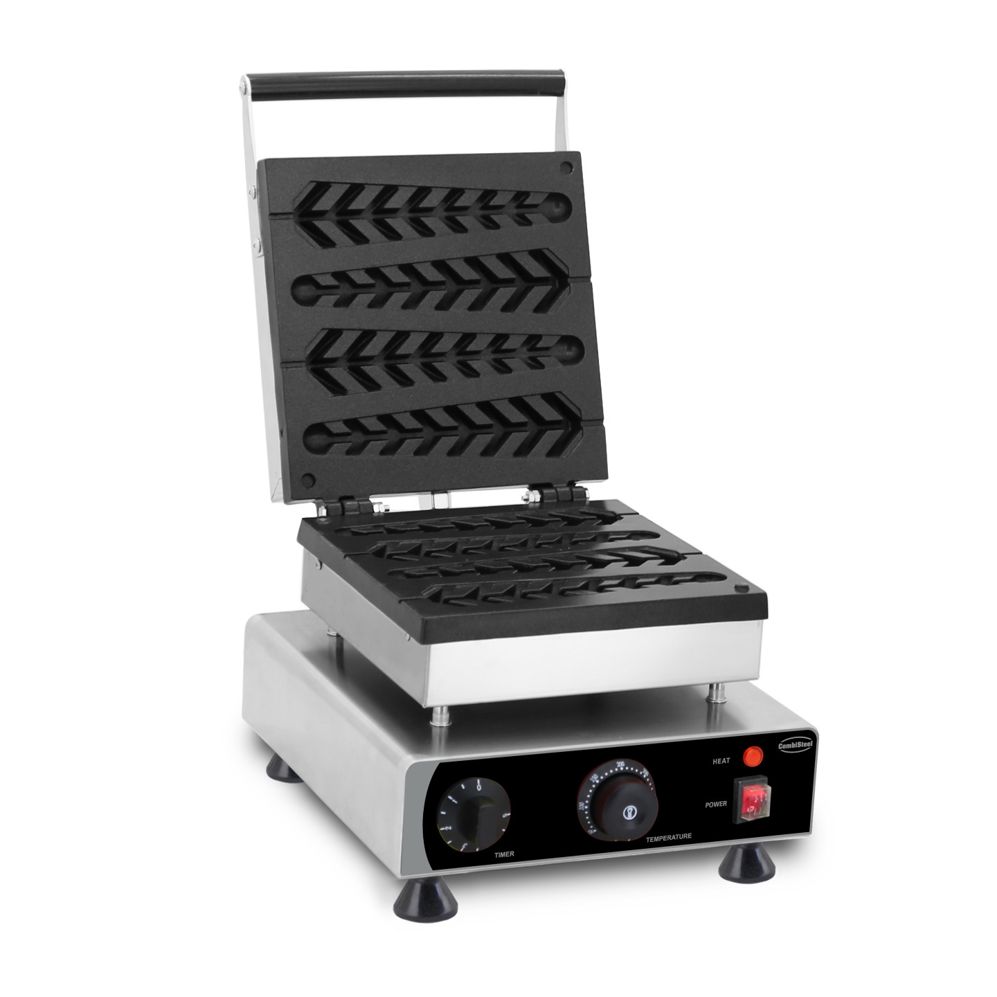 Gaufrier Pro 4PCS Sucette Pin Inox Combisteel 7540.0090-mondialchr.com