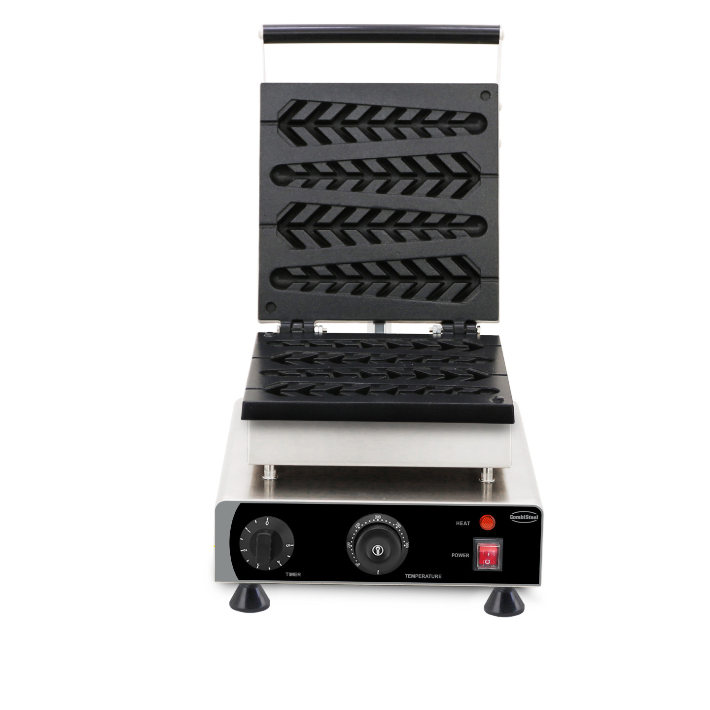 Gaufrier Pro 4PCS Sucette Pin Inox Combisteel 7540.0090-mondialchr.com