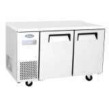 Table réfrigérée compacte négative 2 portes 270 L sans dosseret Atosa