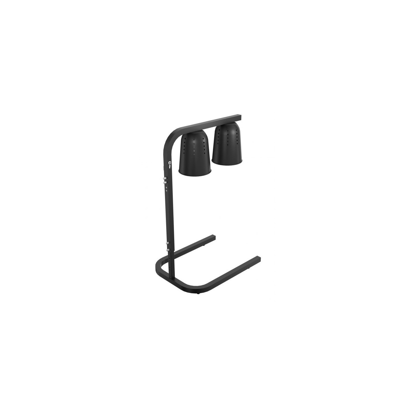 Lampe Chauffante Noire Suspendue Professionnelle Inox Combisteel 7518.0170 - mondialchr.com