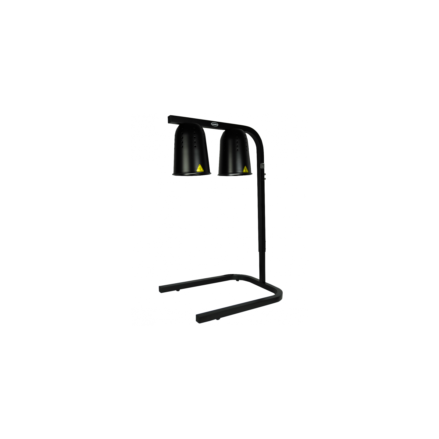 Lampe Chauffante Noire Suspendue Professionnelle Inox Combisteel 7518.0170 - mondialchr.com