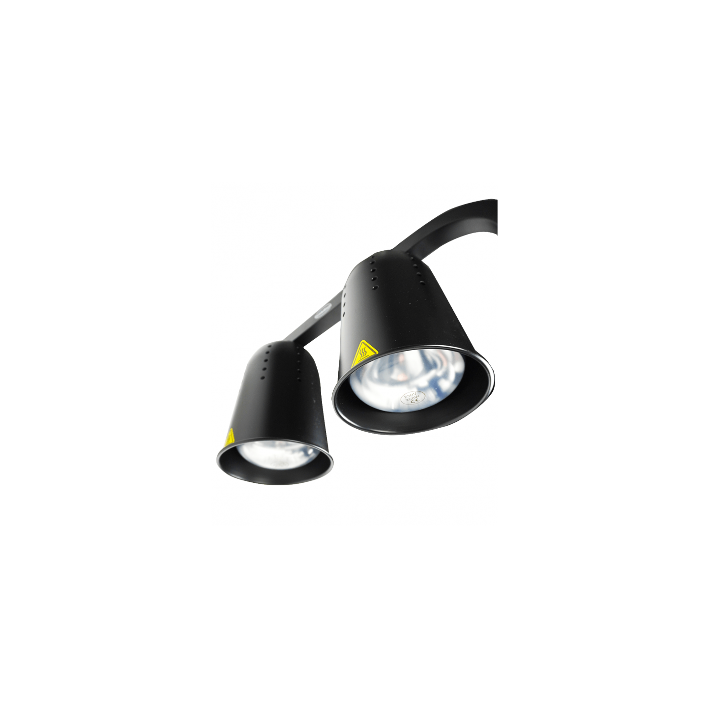 Lampe Chauffante Noire Suspendue Professionnelle Inox Combisteel 7518.0170 - mondialchr.com
