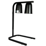 Lampe Chauffante Noire Suspendue Professionnelle Inox Combisteel 7518.0170 - mondialchr.com