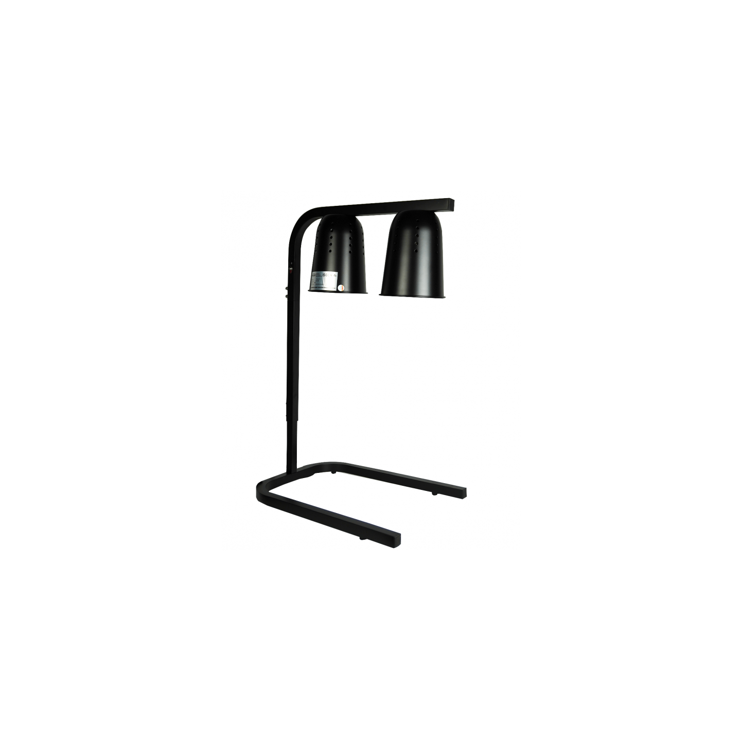 Lampe Chauffante Noire Suspendue Professionnelle Inox Combisteel 7518.0170 - mondialchr.com