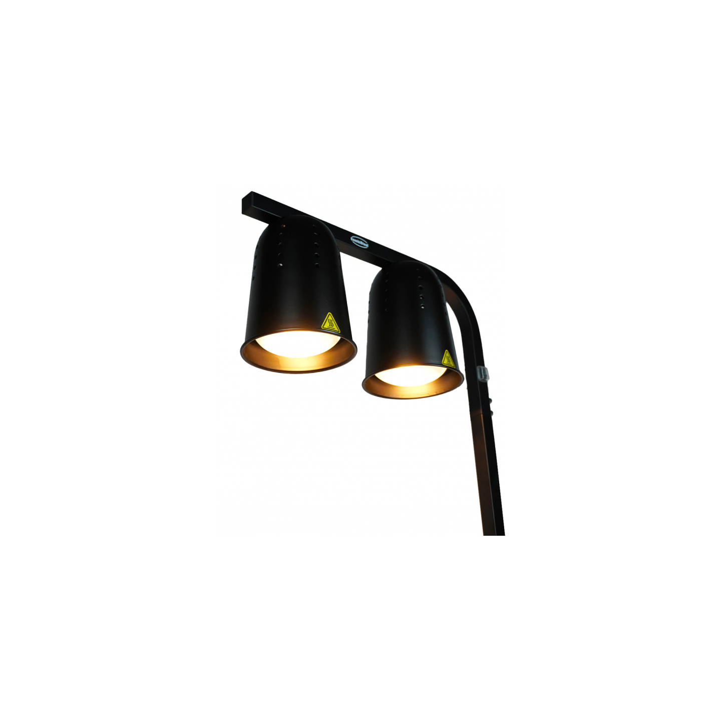 Lampe Chauffante Noire Suspendue Professionnelle Inox Combisteel 7518.0170 - mondialchr.com