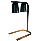Lampe Chauffante Noire Suspendue Professionnelle Inox Combisteel 7518.0170 - mondialchr.com