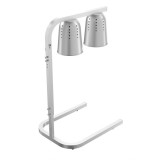 Lampe Chauffante Pro Argent Inox Combisteel 7518.0175 - mondialchr.com