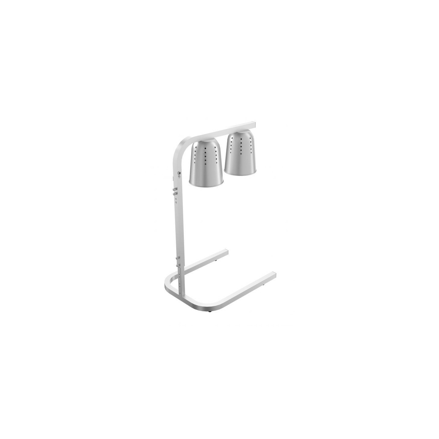 Lampe Chauffante Pro Argent Inox Combisteel 7518.0175 - mondialchr.com