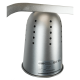 Lampe Chauffante Pro Argent Inox Combisteel 7518.0175 - mondialchr.com