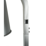 Lampe Chauffante Pro Argent Inox Combisteel 7518.0175 - mondialchr.com