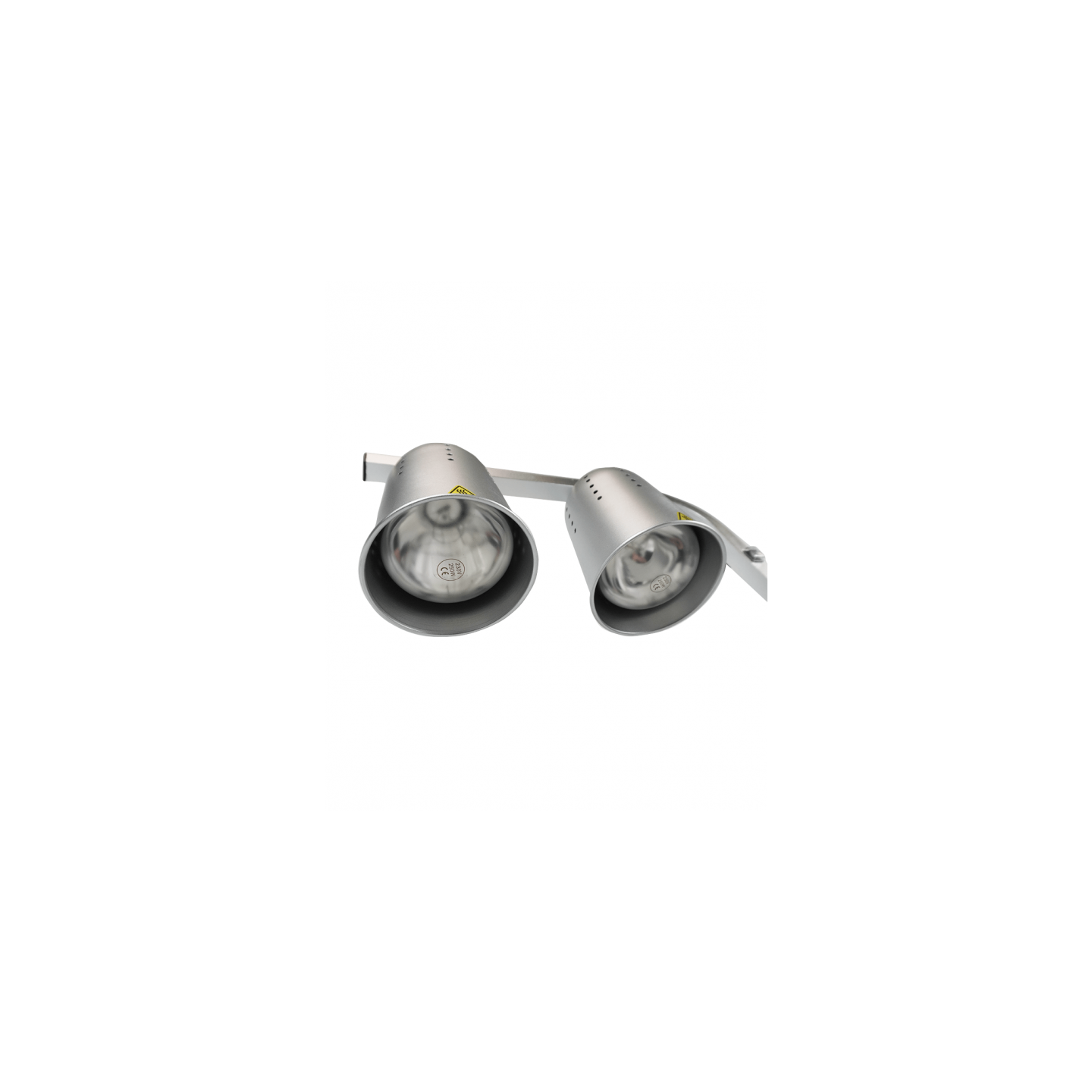Lampe Chauffante Pro Argent Inox Combisteel 7518.0175 - mondialchr.com