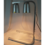 Lampe Chauffante Pro Argent Inox Combisteel 7518.0175 - mondialchr.com