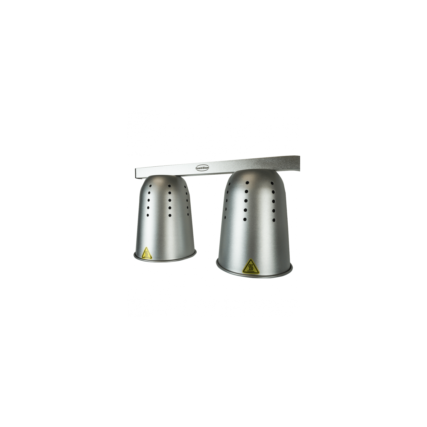 Lampe Chauffante Pro Argent Inox Combisteel 7518.0175 - mondialchr.com